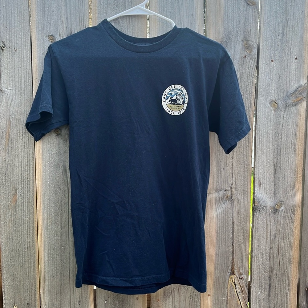 Vans Off The Wall Mens Tshirt Size Small